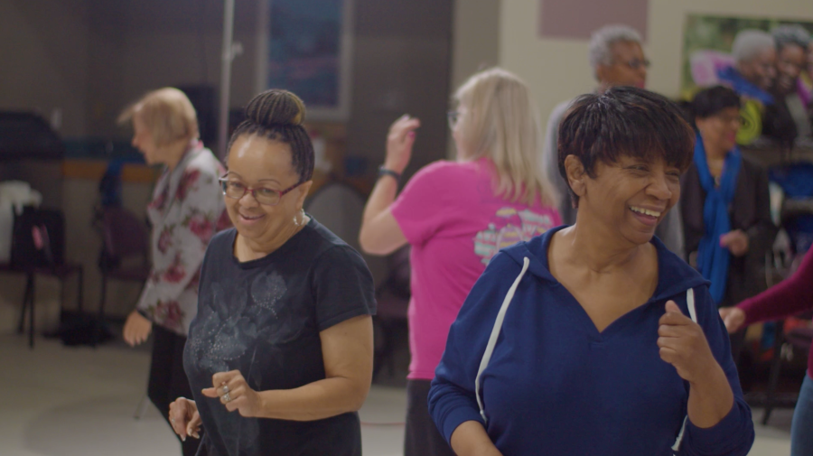 Women dancing