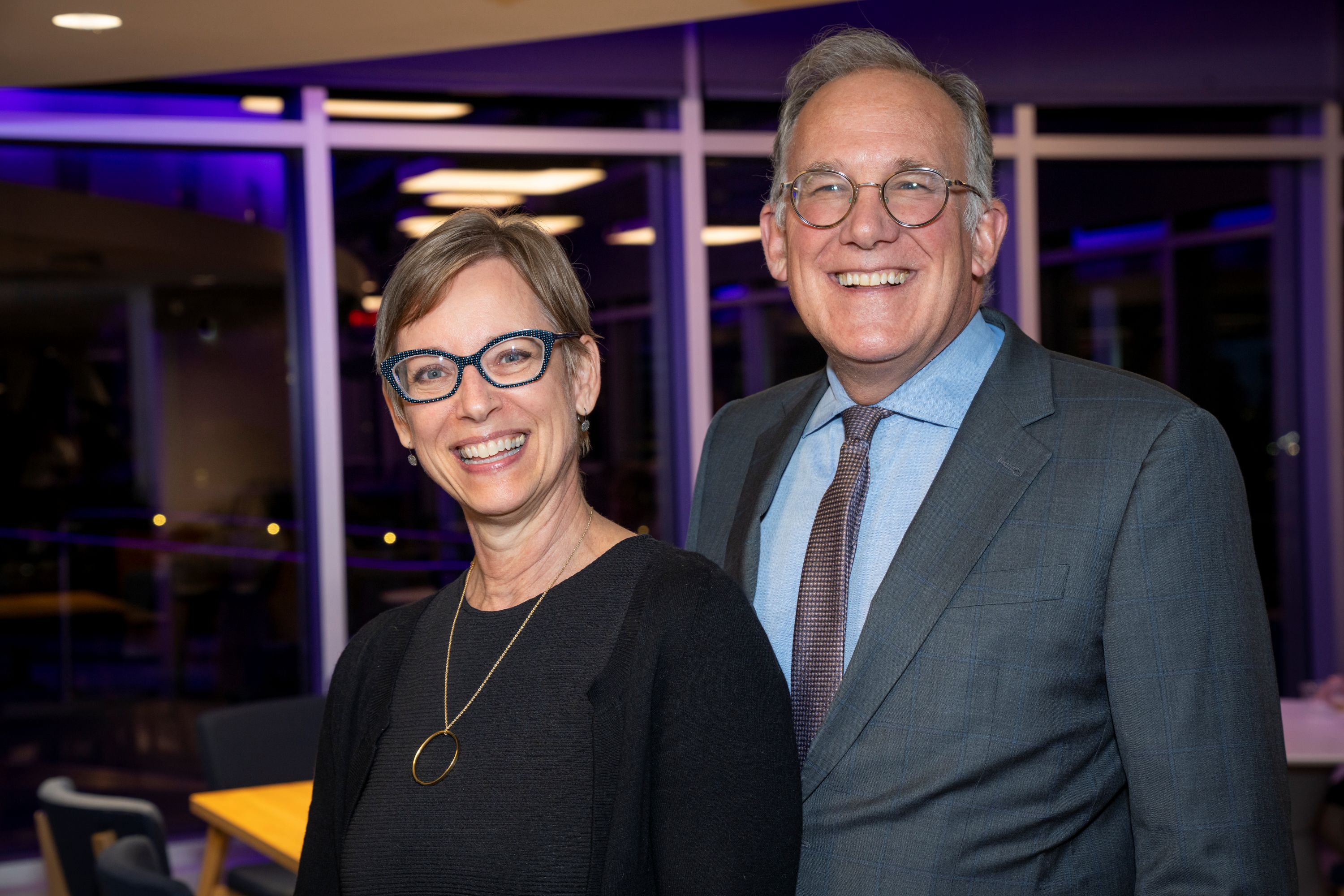 Amy Crawford-Faucher and Gus Faucher 2025